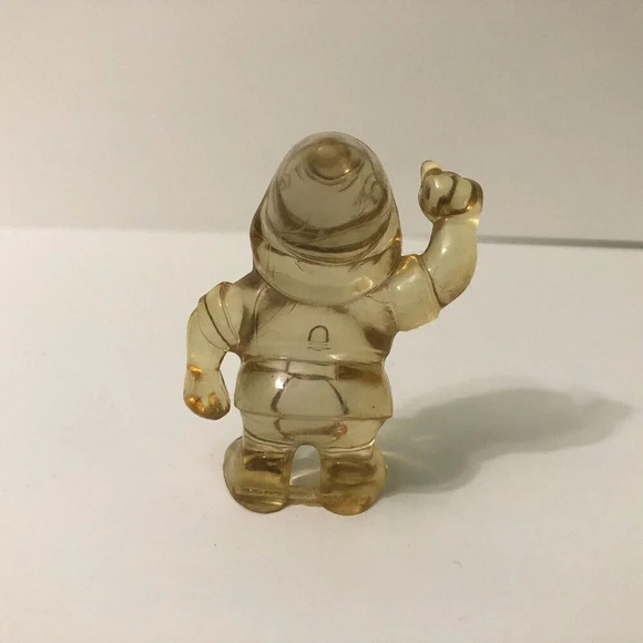 Vintage Walt Disney Dwarfs Lucite Figures Dopey Snow White Doc Lot of 2 - Picture 8 of 14